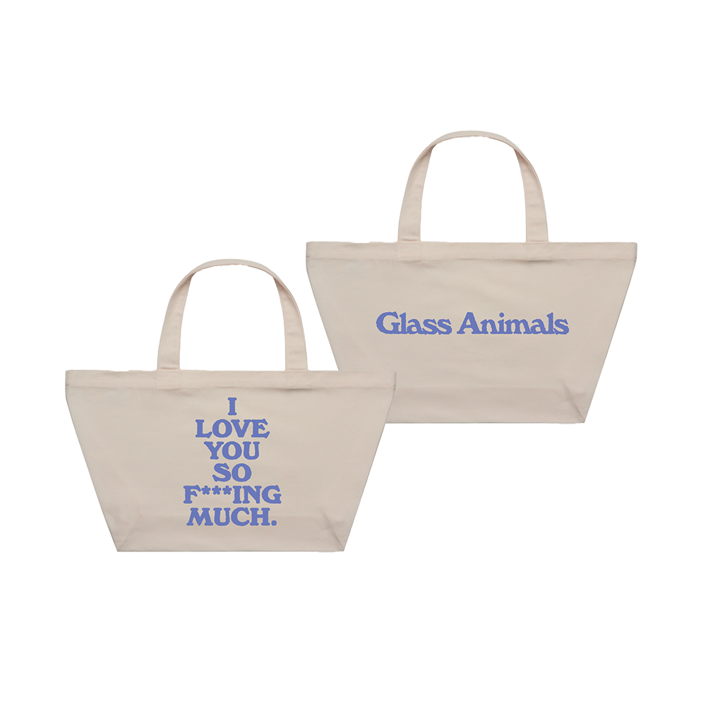 ILYSFM Natural Jumbo Tote