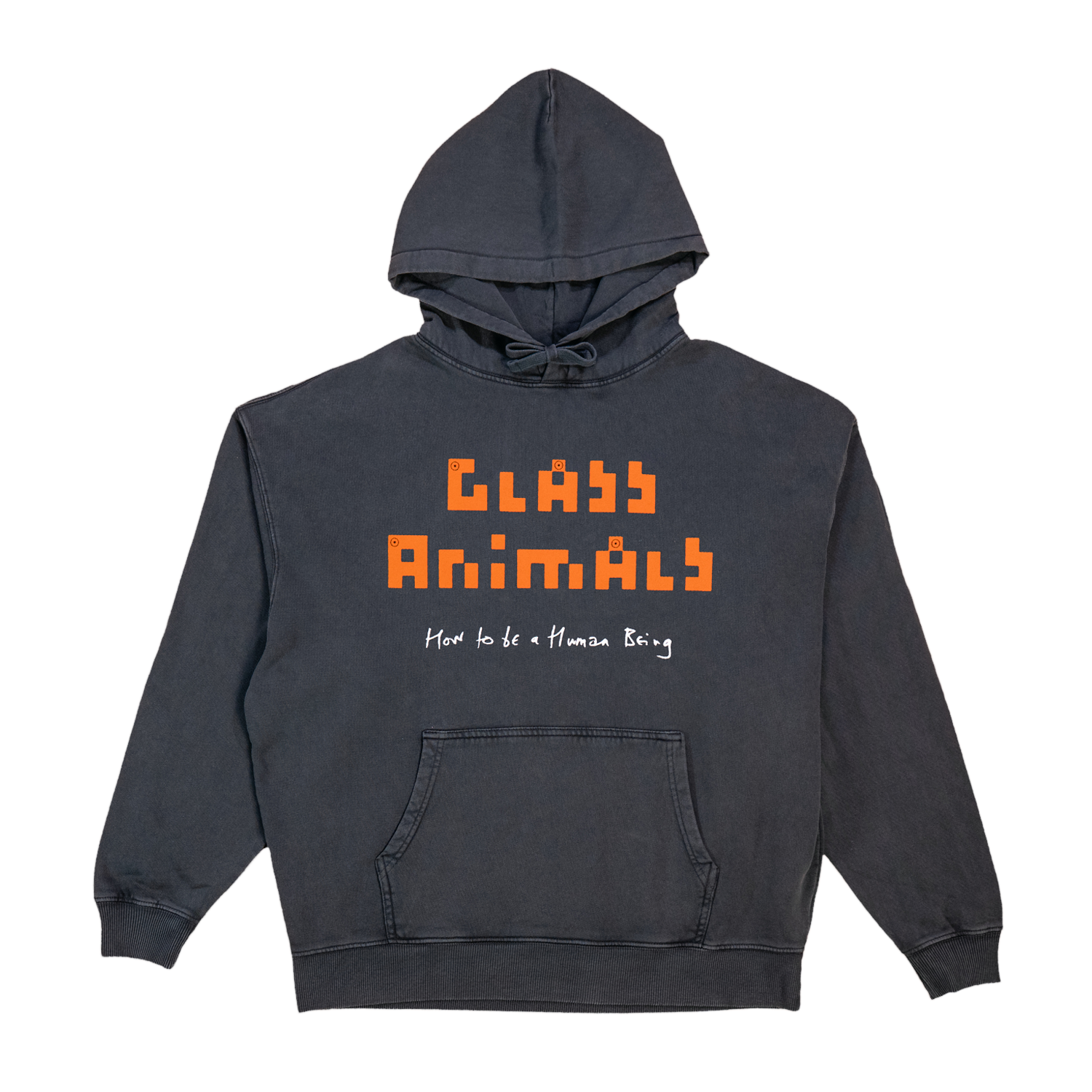 How To Be A Human Being Black Hoodie Front