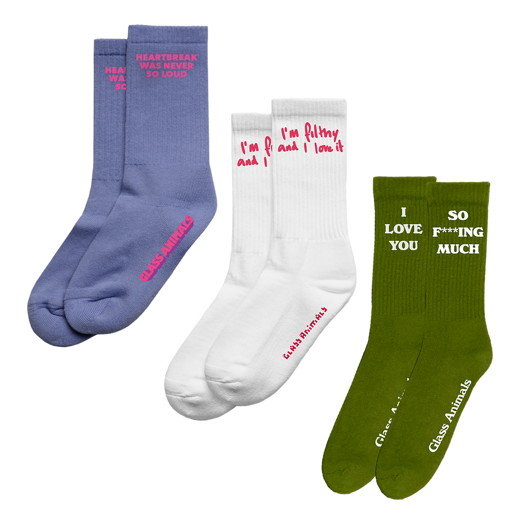 Glass Animals Socks Bundle