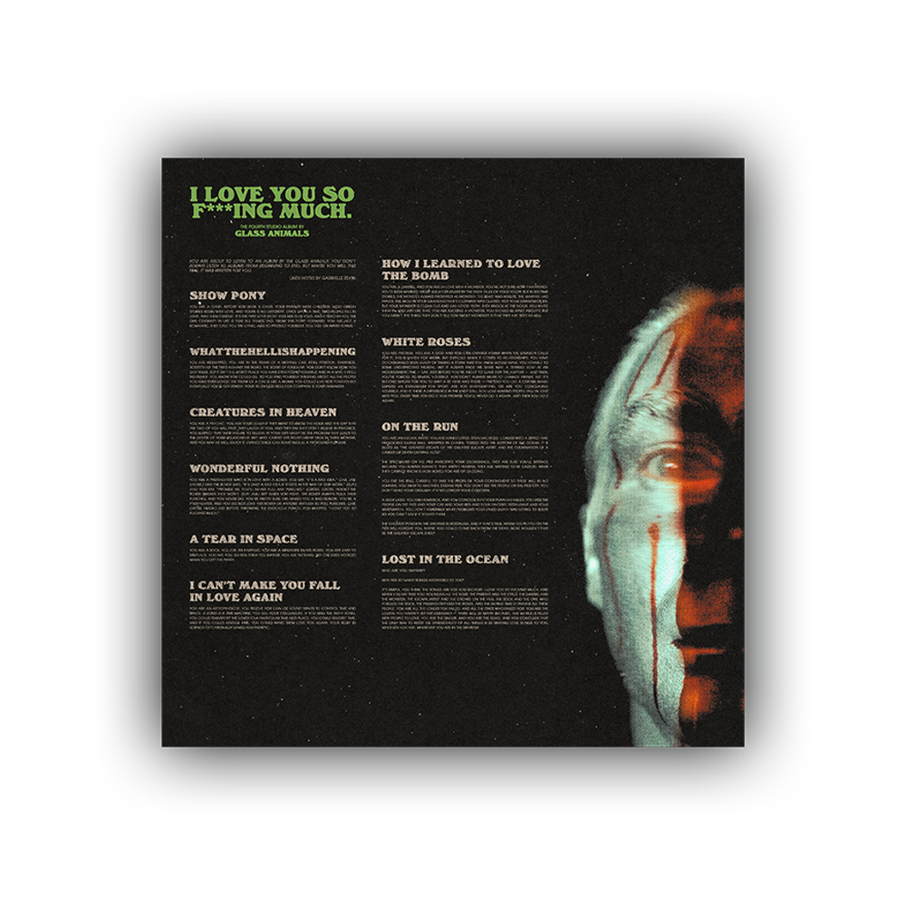 ILYSFM: Limited Edition Audiophile Vinyl Credit Sheet