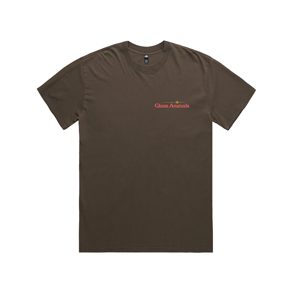 I Love You So F***ing Much Tour T-Shirt in Brown Front