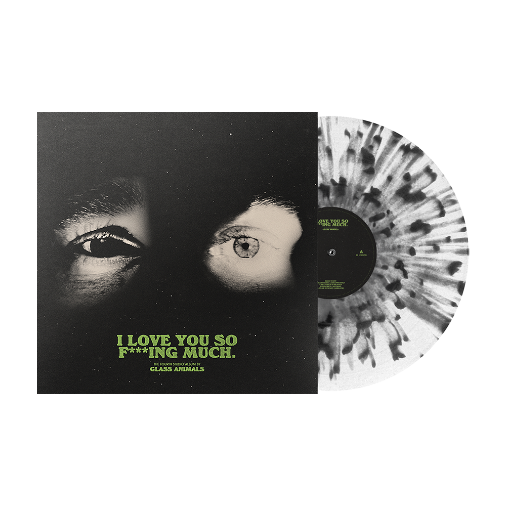 I Love You So F***ing Much Limited Edition Black and Clear Splatter V